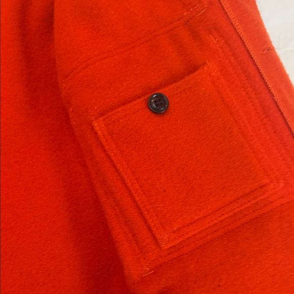 Filson Men's Wool Mackinaw Cruiser Blaze Orange - Picture 4 of 6